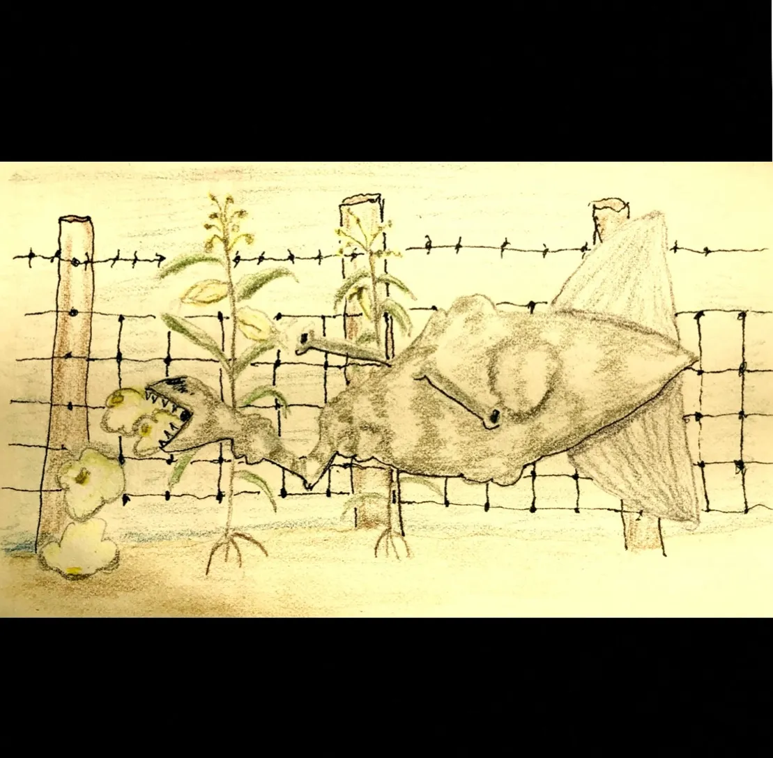 Animal #5. Tully Monster Eating Popcorn, Illinois State Fossil and Snack