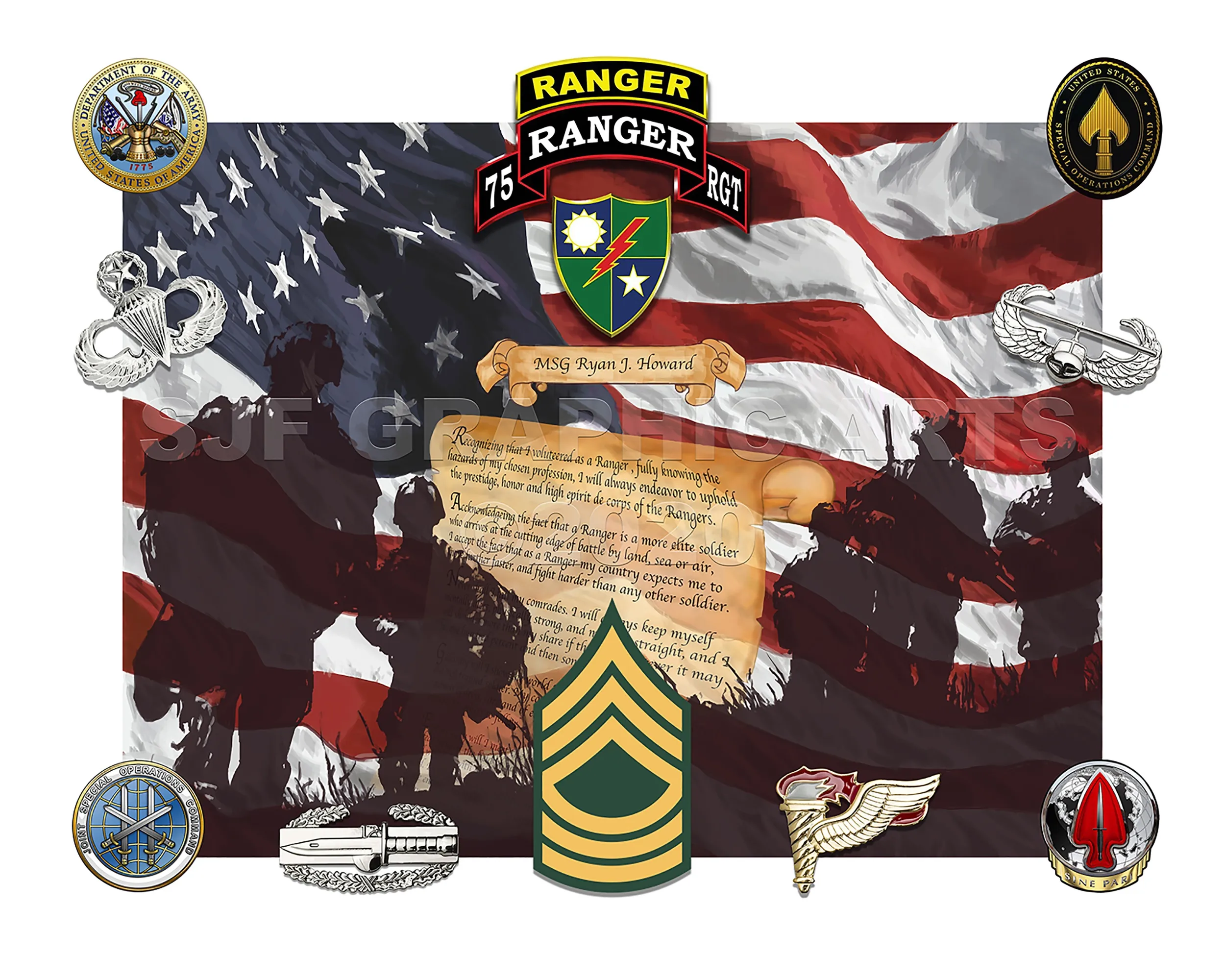 Ranger Salute to Service