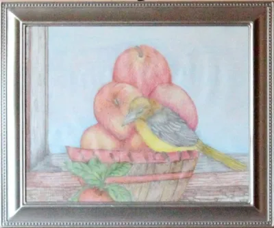 Fall Basket and Apples