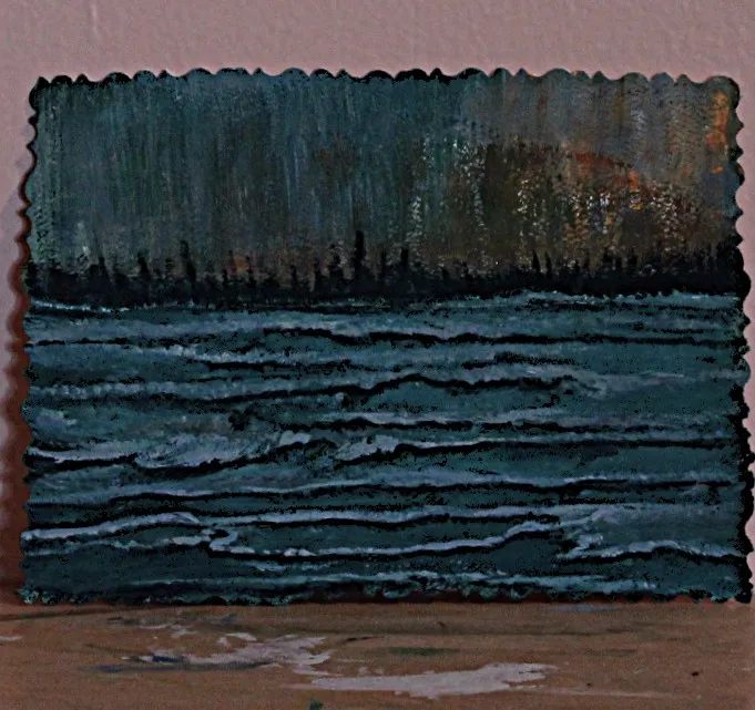 Rain Storm Over The Calamus