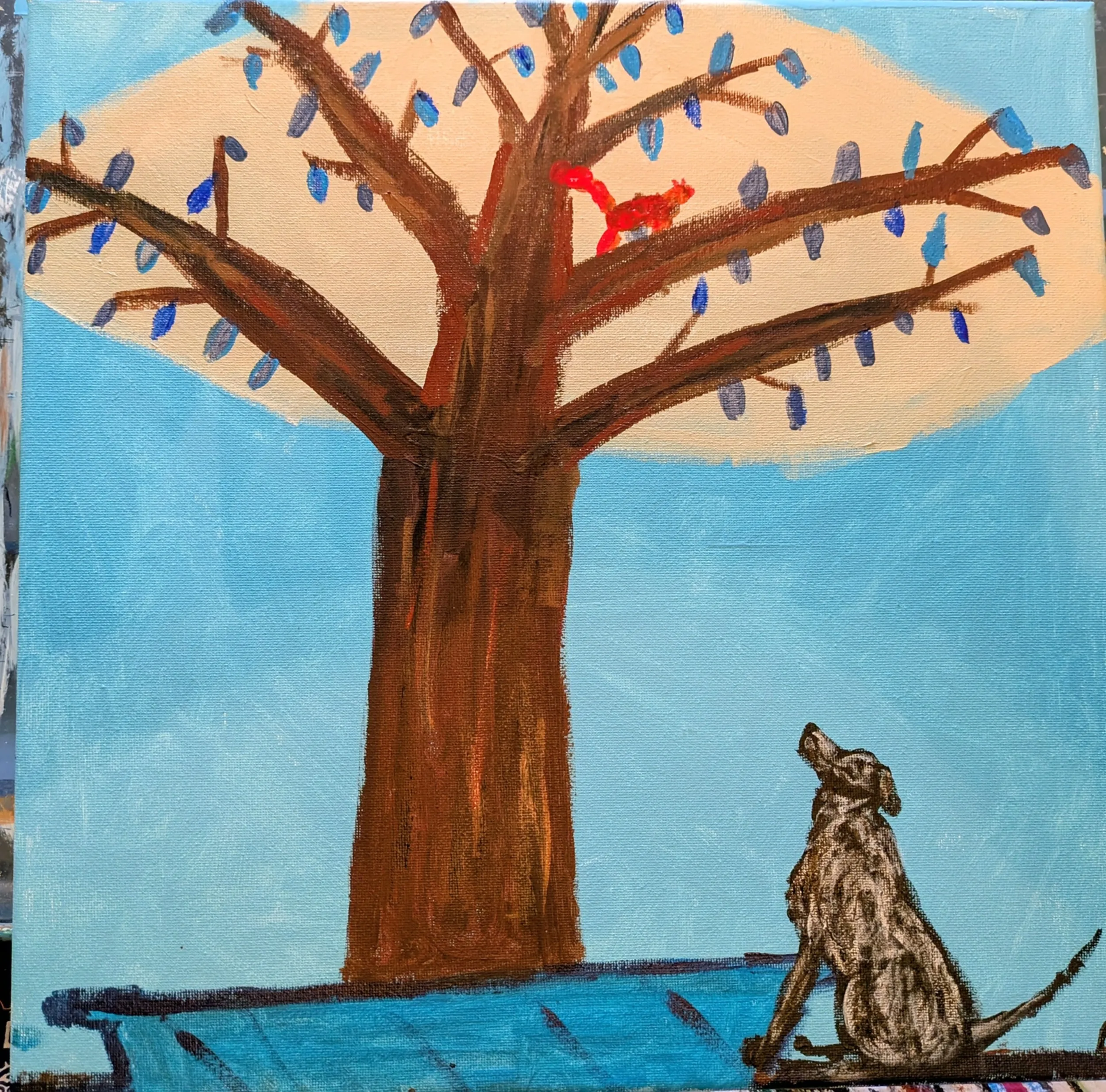 Dottie finds the Squirrel